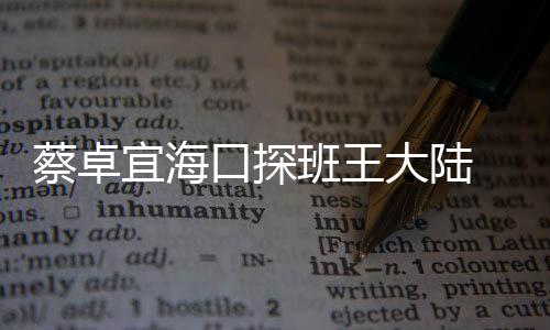 班王抱好密搂人亲 二口探大陆甜蜜宜海蔡卓
